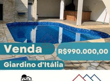 Foto 01 · Casa, Giardino D' Itália, Itatiba, SP