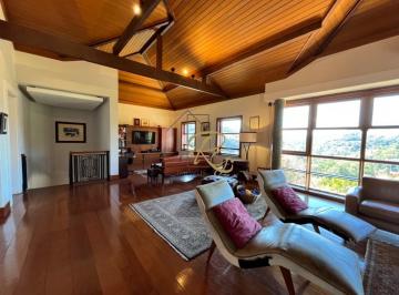 Casa · 341m² · 6 Quartos · 2 Vagas · Imponente casa em condomínio no Parque do Imbui, Teresópolis-RJ: 6 quartos, 3 suítes, 3 salas, 5 ban