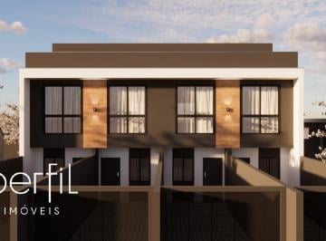 Foto 02 · Casa de 2 dormitórios em construção no bairro Aventureiro - Joinville, SC