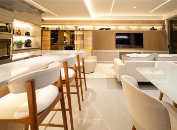 Apartamento de 3 quartos, Curitiba · 153m² | 3 Suítes | 3 Vagas | Totalmente Mobiliado | Automação | Novo