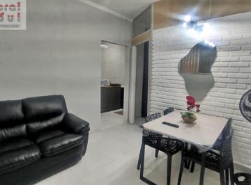 Foto 01 · Imperdível! Apartamento à venda em Praia Grande-SP, Guilhermina. 1 quarto, 1 sala, 30m² de área. Apr
