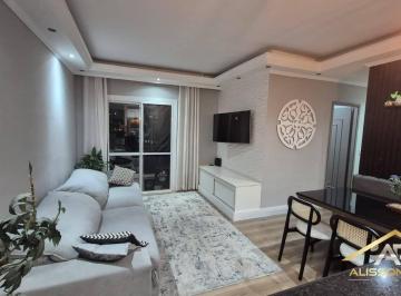 Apartamento · 71m² · 3 Quartos · 2 Vagas · Apartamento de 71m², 3 dormitórios (1 suíte) e 2 vagas – Barueri/SP