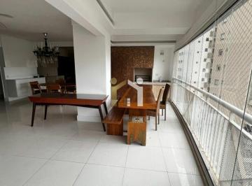 Apartamento · 149m² · 3 Quartos · 3 Vagas · Apartamento semi mobiliado para locação no Paraiso, 4 suites, 3 vagas e varanda gourmet.