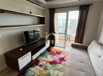 Apartamento · 70m² · 2 Quartos · 1 Vaga · Apartamento para locação em Moema em condomínio clube mobiliado