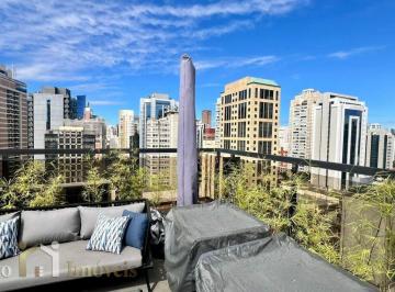 Apartamento · 216m² · 2 Quartos · 2 Vagas · Cobertura triplex para venda e locação com 216m², Itaim Bibi - SP