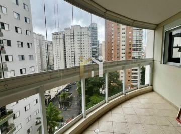 Apartamento · 124m² · 3 Quartos · 2 Vagas · Apartamento em Moema com 124m², 3 suítes e 2 vagas.