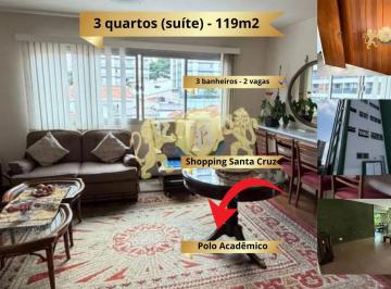 Apartamento · 119m² · 3 Quartos · 2 Vagas · Vila Clementino: Amplo 3 Quartos (1 Suíte), 2 Vagas e Lazer Completo