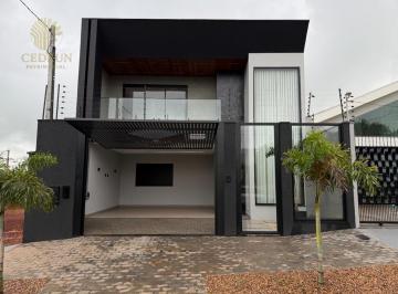 Casa · 261m² · 4 Quartos · 2 Vagas · Sobrado à venda em Maringá, Jardim Munique, com 4 quartos, 261 m², alto padrão com piscina