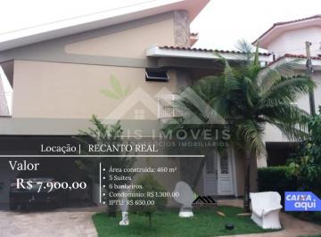 Casa · 460m² · 5 Quartos · 4 Vagas · ALUGA-SE BELO SOBRADO PARA LOCAÇÃO ? RECANTO REAL R$ 7.900,00