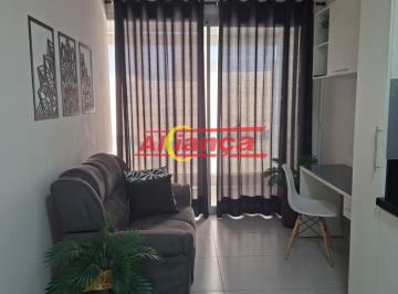 Apartamento · 39m² · 1 Quarto · 1 Vaga · Apartamento com 39m², 1 quarto e 1 vaga de garagem para alugar Centro de Guarulhos - Por R$ 3.200,00