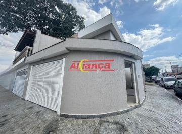 Casa · 140m² · 3 Quartos · 3 Vagas · SOBRADO COMERCIAL PARA LOCAÇÃO, 115m², 3 SALAS SENDO 1 SUITE -  VILA MOREIRA - GUARULHOS - SP