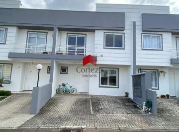 Casa · 118m² · 3 Quartos · 2 Vagas · Sobrado em condomínio com 118m² 3 quartos, à venda, no bairro Boneca do Iguaçu em São José dos Pinha