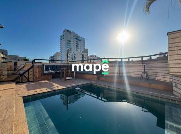 d4b31363bf09cbbd79ea261e1a9a268be48f7e30 · Cobertura com 3 suítes para alugar, 187 m² - Aparecida - Santos/SP