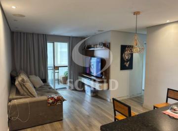Apartamento · 78m² · 3 Quartos · 2 Vagas · Venda apartamento condomínio Refúgio Marajoara 78m2, 3 dorms, 1 suíte, 2 vagas, varanda gourmet