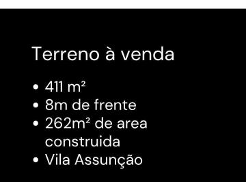 Terreno · 411m² · 1 Quarto · Terreno à venda - na Vila Assunção