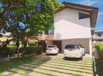 Casa · 402m² · 5 Quartos · 7 Vagas · Casa de 5 Suítes com Piscina e Lazer Completo | Condomínio Morada da Garça