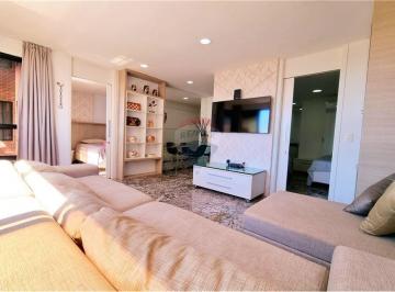 Apartamento · 54m² · 2 Quartos · 1 Vaga · Lindo apt. mobiliado no Ed. Studio da Praia em Ponta Negra, 2 dorms. c/ suíte
