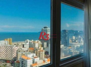 82fb182db19e5ae4c10c0ccdc4eb2d4cb63a9d71 · Flat com 1 dormitório à venda, 26 m² por R$ 310.000,00 - Gonzaga - Santos/SP
