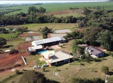 Rural · 60000m² · 8 Quartos · 8 Vagas · OPORTUNIDADE única – CHÁCARA COMPLETA | 60.000 m² | PORTEIRA FECHADA