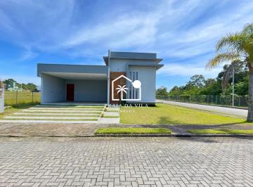 Casa · 163m² · 3 Quartos · 2 Vagas · Casa de Alto Padrão em Condomínio Fechado com Acesso Exclusivo à Lagoa de Ibiraquera