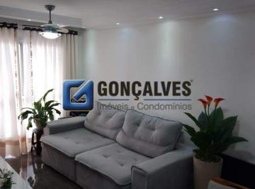 Apartamento · 73m² · 3 Quartos · 1 Vaga · Apartamento 3 Dormitórios Mobiliado na Frente - Jardim Cristiane, Santo André (Aceita Financiamento)