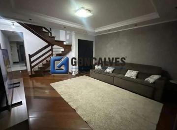 Casa · 190m² · 3 Quartos · 3 Vagas · Sobrado Mobiliado para Aluguel em Santo André (Parque das Nações) | 3 Suítes