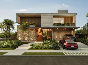 Casa · 398m² · 4 Quartos · 4 Vagas · CASA 4 SUITES E PISCINA EM ALPHAVILLE LITORAL NORTE 3