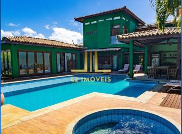 Casa · 450m² · 4 Quartos · 4 Vagas · CASA LUXUOSA - 4 SUÍTES - PORTEIRA FECHADA - COSTA DO SAUIPE