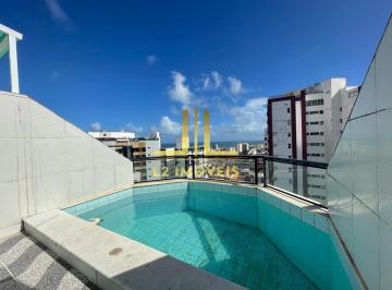 Apartamento · 100m² · 1 Quarto · 1 Vaga · COBERTURA TRIPLEX - 1/4 SUÍTE - 100M² - VISTA MAR - PITUBA