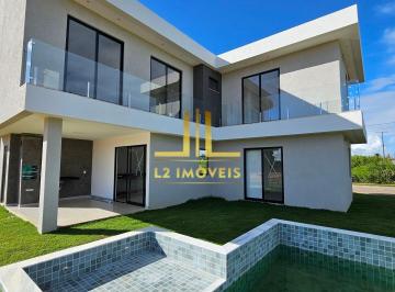 Casa · 192m² · 4 Quartos · 3 Vagas · CASA DUPLEX - 4 SUÍTES - NASCENTE TOTAL - GUARAJUBA