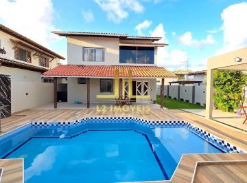 Casa · 221m² · 4 Quartos · 4 Vagas · CASA ALTO PADRÃO - 4/4 COM SUÍTE - 221M² - PISCINA PRIVATIVA - VILAS DO ATLÂNTICO