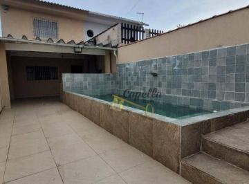 b1caa61b6d82f15fb4f6c51c39b117ada590b355 · Sobrado com 2 dormitórios à venda, 80 m² por R$ 380.000 - Estância Balneária Tupy - Itanhaém/SP