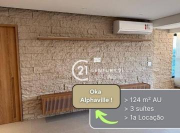 f2d8d45994a2dbb5a7e1132e068a3765f378b3d9 · Apartamento com 3 dormitórios para alugar, 124 m² por R$ 21.650,00/mês - Alphaville Industrial - Bar