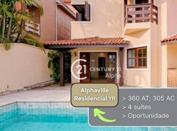 08f8b1024c15d21be0c8c0baa8eafff65e171eb8 · Casa com 4 dormitórios à venda, 305 m² por R$ 2.990.000,00 - Residencial Onze (Alphaville) - Santana