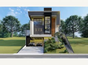 Casa · 298m² · 4 Quartos · 4 Vagas · Condomínio Residencial Arujá Ville II - Casa Alto Padrão à Venda, Dentro do Condomínio Residencial A