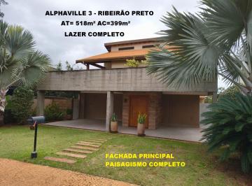 Casa de 3 quartos, Bonfim Paulista · Alphaville 3 - Sobrado Classico Alto Padrão