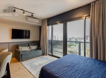 Apartamento · 37m² · 1 Quarto · 1 Vaga · Lindo studio de 37m2, totalmente mobiliado, com 1 vaga de garagem no bairro Boa