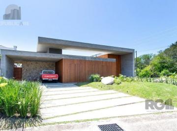 Casa · 389m² · 4 Quartos · 4 Vagas · A Casa Le Mans, uma residência térrea de esquina com 389,48m2 de área coberta