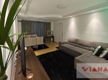 Apartamento · 92m² · 3 Quartos · 2 Vagas · Apartamento em Vila Linda - Santo André