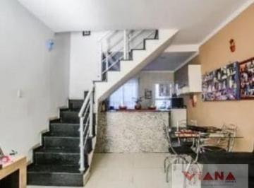 Casa · 120m² · 3 Quartos · 2 Vagas · Sobrado em Vila Linda  -  Santo André