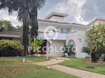 Casa · 416m² · 5 Quartos · 6 Vagas · Sobrado à venda e para alugar em Campinas, Loteamento Alphaville Campinas, com 5 suítes