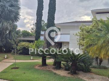 Casa · 416m² · 5 Quartos · 6 Vagas · Sobrado à venda e para alugar em Campinas, Loteamento Alphaville Campinas, com 5 suítes