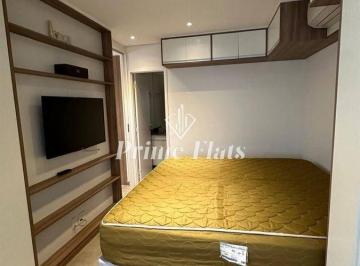 Apartamento · 54m² · 1 Quarto · 1 Vaga · Flat disponível para locação no Horizonte JK Residencial na Vila Nova Conceição, com 54m², 1 dormitó