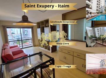 Apartamento · 45m² · 1 Quarto · 1 Vaga · Apartamento 45m² no Saint Exupéry: 1 Suíte, Vaga e Localização Privilegiada