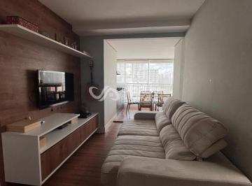 Foto 01 · Apartamento à venda em Santo Amaro, São Paulo-SP: 2 quartos, 1 suíte, 2 salas, 2 vagas de garagem, 6