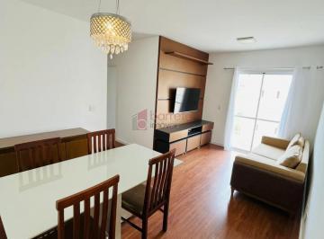 Apartamento · 70m² · 3 Quartos · 2 Vagas · APARTAMENTO MOBILIADO PARA LOCAÇÃO NO CONDOMÍNIO SPAZIO BONFIGLIOLI - JUNDIAÍ/SP
