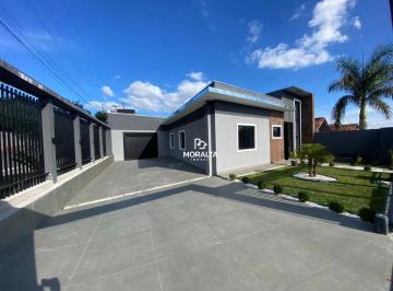 Casa em Piraquara - Planta Araçatuba (CA03205) · Casa com fachada Moderna Semimobiliada de Esquina - Piraquara