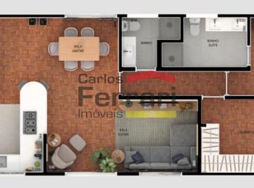 Apartamento · 108m² · 2 Quartos · 1 Vaga · Apartamento Jardins Venda, 2 dormitórios, 1 suíte, Garagem, 108m2