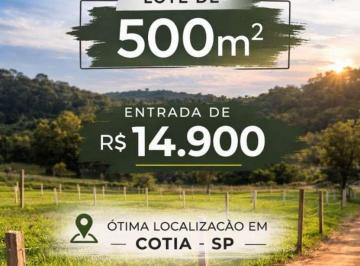 Terreno , Cotia · Terreno em Cotia com Parcelas no Boleto | 500m²