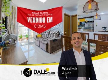 Apartamento de 1 quarto, Águas Claras · 1 QUARTO, MOBILIADO, NASCENTE